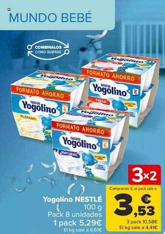 Carrefour Yogolino nestlé oferta