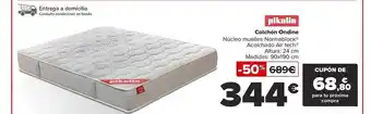 Carrefour Colchón ondine pikolin oferta