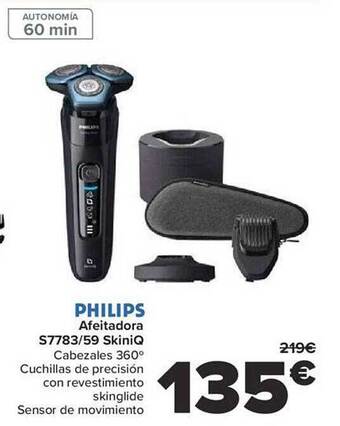 Carrefour Philips afeitadora s7783 59 skiniq oferta