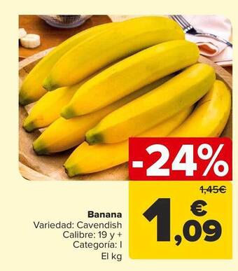 Carrefour Banana oferta
