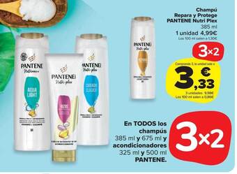 Carrefour Market Champú repara y protege pantene nutri plex oferta