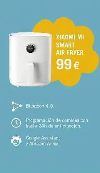 Yoigo Xiaomi mi smart air fryer oferta