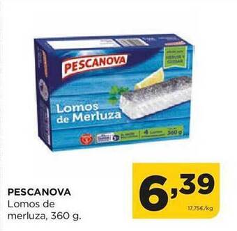 Alimerka Pescanova lomos de merluza oferta