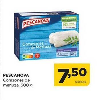 Alimerka Pescanova corazones de merluza oferta
