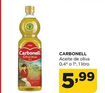 Alimerka Carbonell aceite de oliva 0.4°, 1° oferta