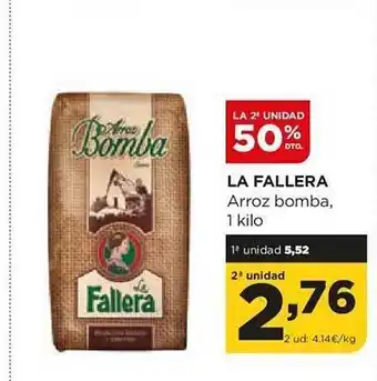 Alimerka La 2a unidad 50% dto. la fallera arroz bomba oferta