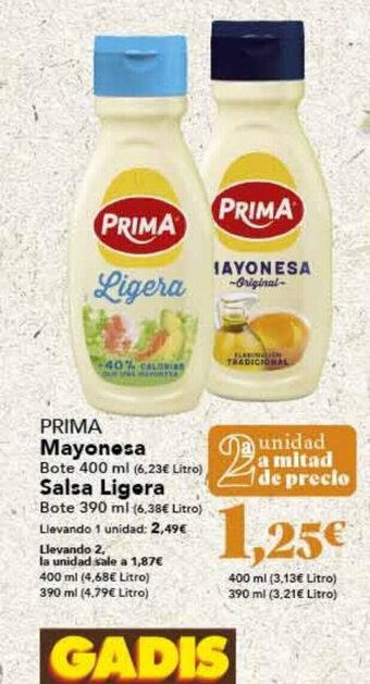 Gadis Prima Mayonesa oferta