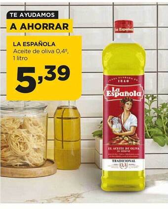 Alimerka La española aceite de oliva 0.4° oferta