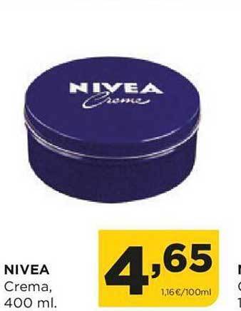 Alimerka Nivea crema oferta