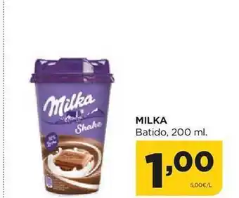 Alimerka Milka batido oferta