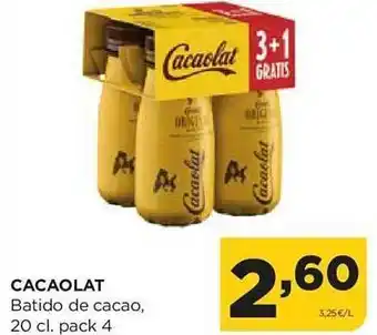 Alimerka Cacaolat batido de cacao oferta