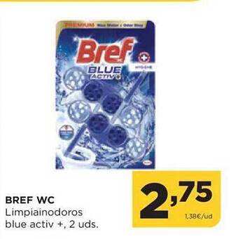 Alimerka Bref wc limpiainodoros blue activ+ oferta