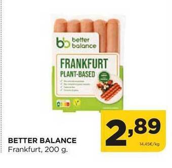 Alimerka Better balance frankfurt oferta
