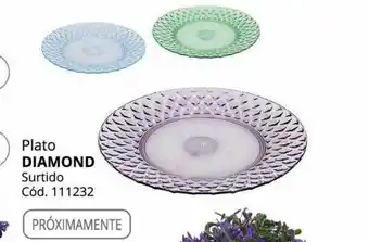Conforama Plato diamond surtido oferta