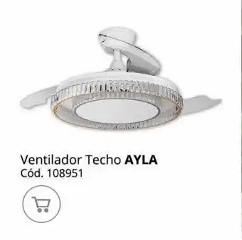 Conforama Ventilador techo ayla oferta