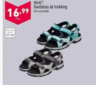 ALDI Walkx sandalias de trekking oferta
