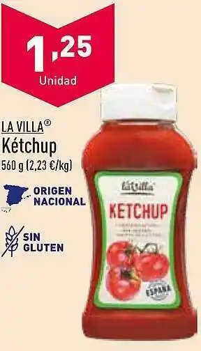 ALDI La villa kétchup oferta
