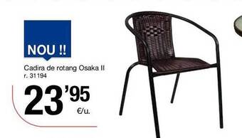 BonpreuEsclat Cadira de rotang osaka ii oferta