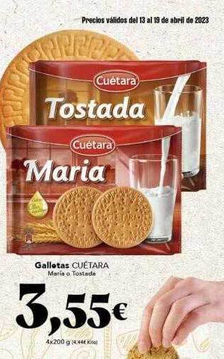 Gadis Galletas cuétara oferta