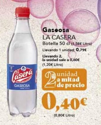 Gadis Gaseosa La Casera oferta