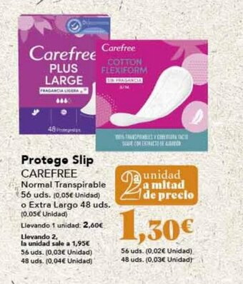 Gadis Protege Slip Carefree oferta