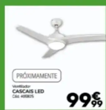 Conforama Ventilador Cascais LED oferta