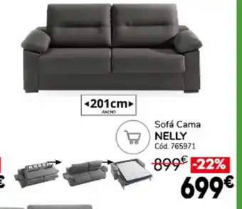 Conforama Sofá Cama Nelly oferta