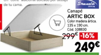 Conforama Canapé Artic Box oferta