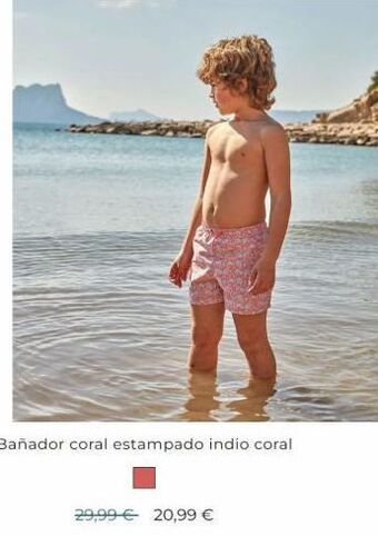Gocco Bañadores coral oferta