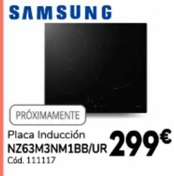 Conforama Placa Inducción NZ63M3NM1BB/UR oferta