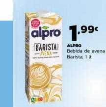 Supermercados Lupa Alpro bebida de avena barista oferta