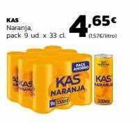 Supermercados Lupa Kas naranja oferta