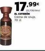 Supermercados Lupa El coterón crema de orujo oferta