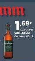 Supermercados Lupa Voll-damm cerveza oferta