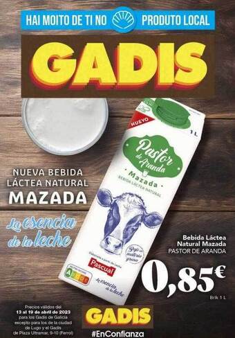 Gadis Bebida láctea natural mazada pastor de aranda oferta