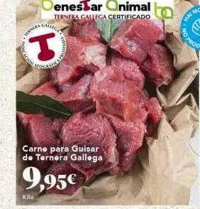 Gadis Carne para guisar de ternera gallega oferta