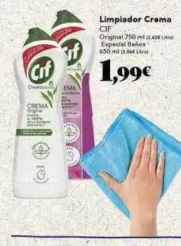 Gadis Limpiador crema cif oferta