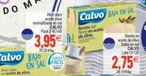 Plenus Supermercados Calvo oferta