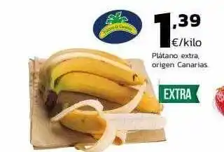 Supermercados Lupa Plátano extra oferta