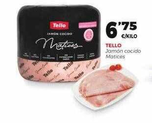 Supermercados Lupa Tello jamón cocido matices oferta