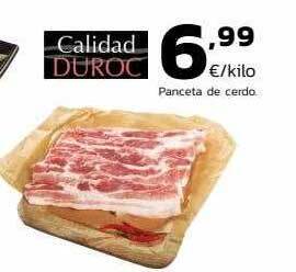 Supermercados Lupa Panceta de cerdo oferta