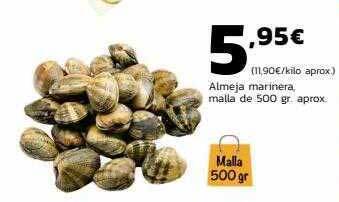 Supermercados Lupa Almeja marinera malla oferta