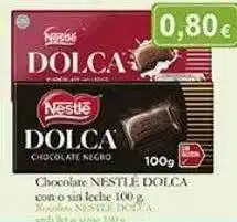 Supermercados Bip Bip Chocolate nestlé dolca con o sin leche oferta