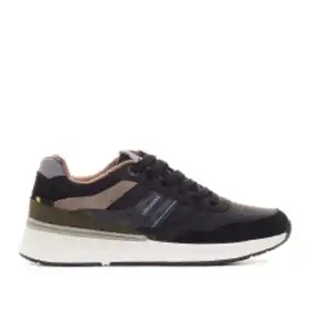 Querol Zapatos sport lois negras contraste suela blanca oferta