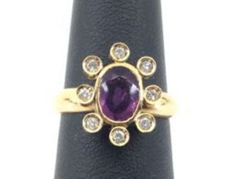 Cash Converters Anillo oro 18k con diamante oferta