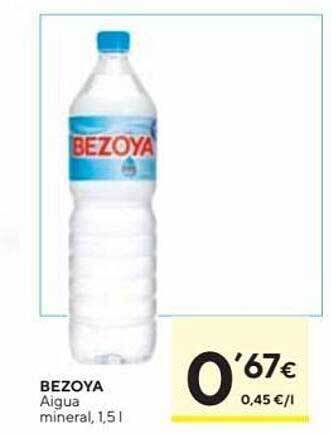 Caprabo Bezoya aigua mineral oferta