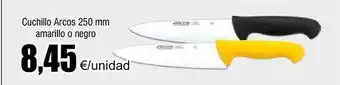 FROIZ Cuchillo arcos 250mm amarillo o negro oferta