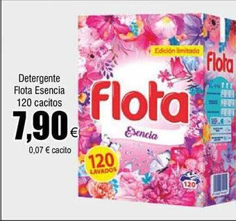 FROIZ Detergente flota esencia 120 cacitos oferta