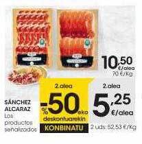 Eroski Sánchez alcaraz oferta