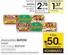 Eroski Buitoni oferta